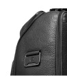  Piquadro - Zaino da viaggio in pelle con chiusura a impronta