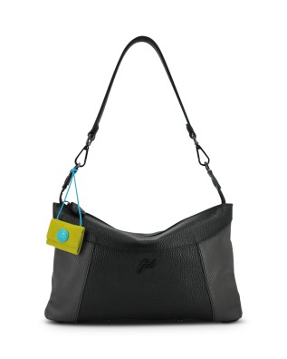  Gabs - Borsa a spalla in pelle bicolor Tg.  2