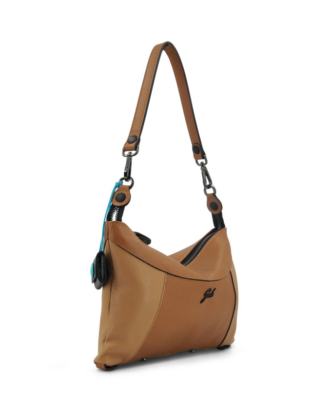  Gabs - Borsa a spalla in pelle bicolor Tg. 