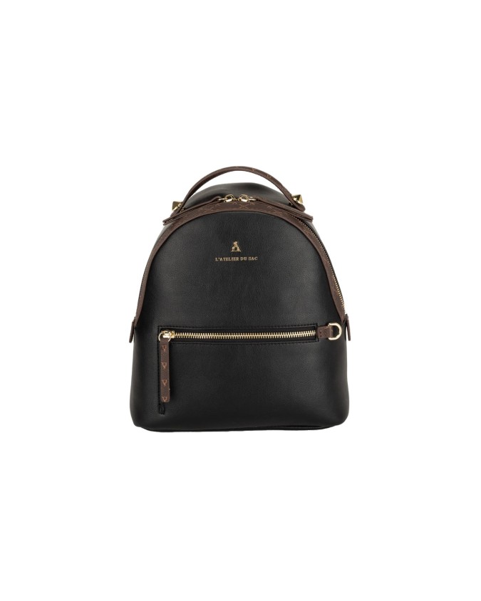  Atelier Du Sac - Zainetto donna in simil pelle con dettagli