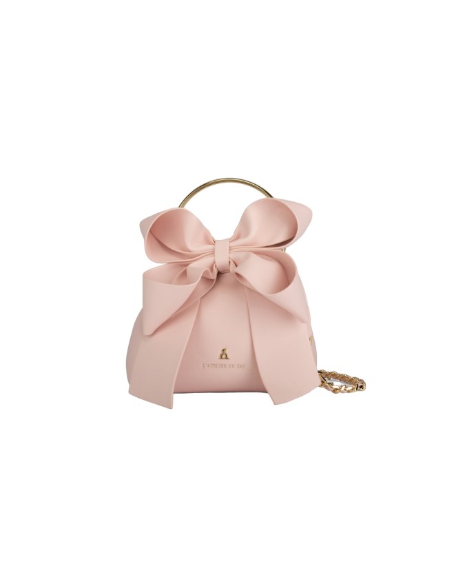  Atelier du Sac - Borsa a secchiello in simil pelle con manico