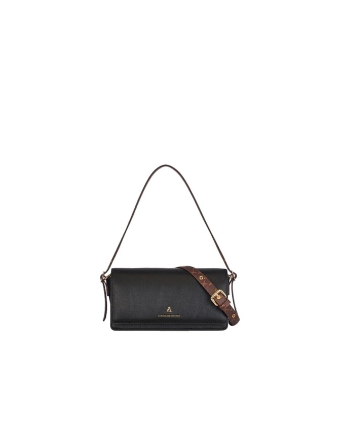  Atelier du Sac - Borsa a spalla in ecopelle con tracolla Amina