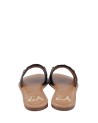  Ynot - Ciabattine Donna con Morsetto in Rafia e Ecopelle Hanna
