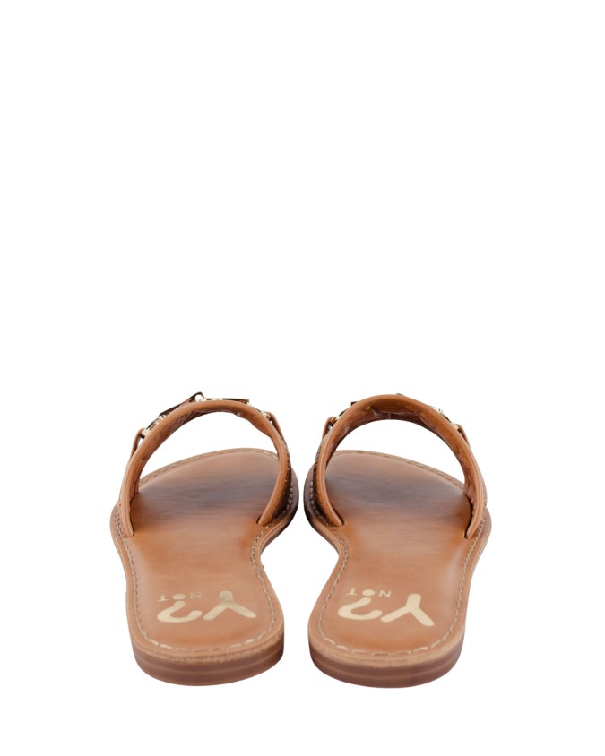  Ynot - Ciabattine Donna con Morsetto in Rafia e Ecopelle Hanna