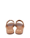  Ynot - Ciabattine Donna con Morsetto in Rafia e Ecopelle Hanna