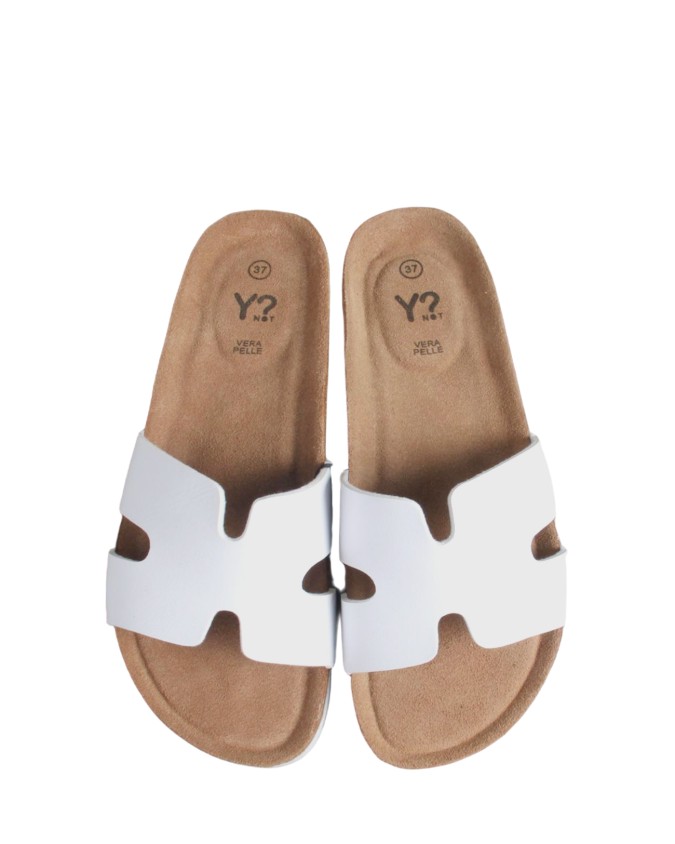 Ynot - Ciabattine Donna con Fascia in Pelle Susan