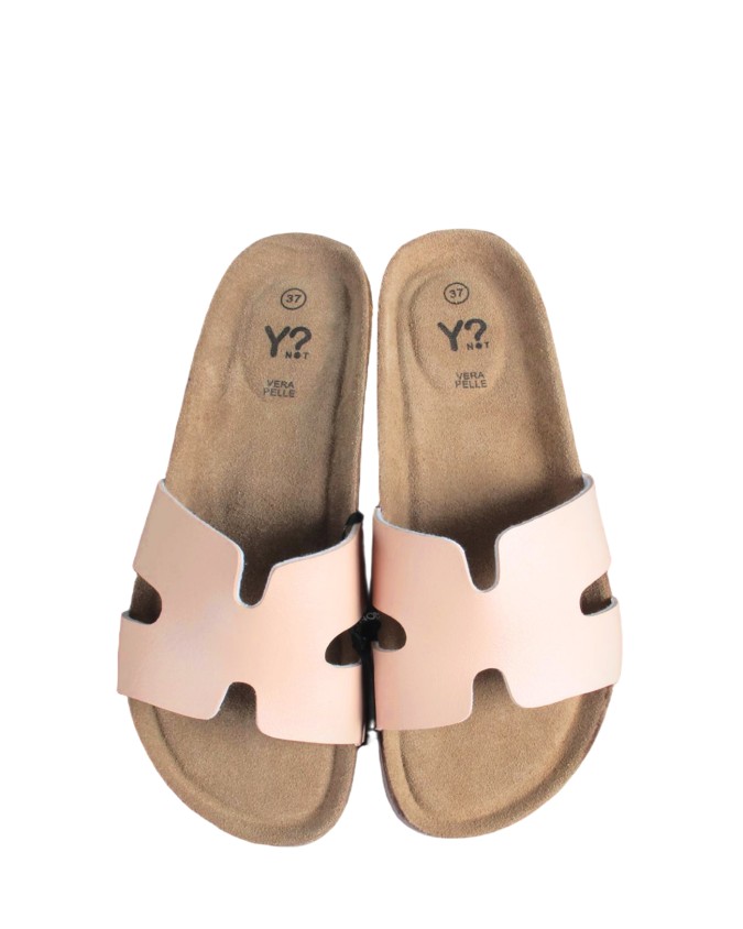  Ynot - Ciabattine Donna con Fascia in Pelle Susan