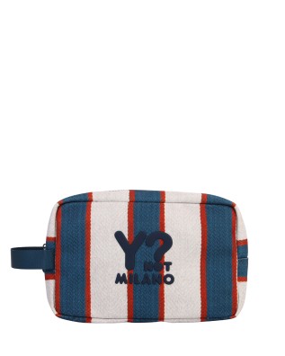 Ynot – Strand-Kosmetiktasche mit Nylon-Tragegriff Mistral