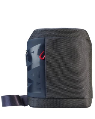 Nava - Polyester Tablet Shoulder Bag with Vertical Front...