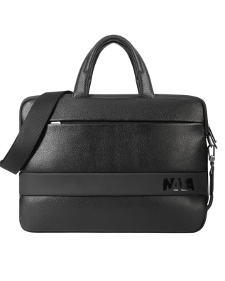  Nava - Cartella Briefcase Slim in Pelle Porta Pc 15.6" Easy