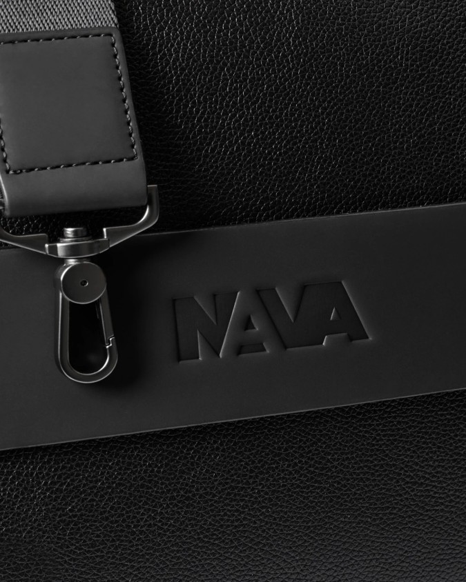  Nava - Cartella Briefcase Slim in Pelle Porta Pc 15.6" Easy