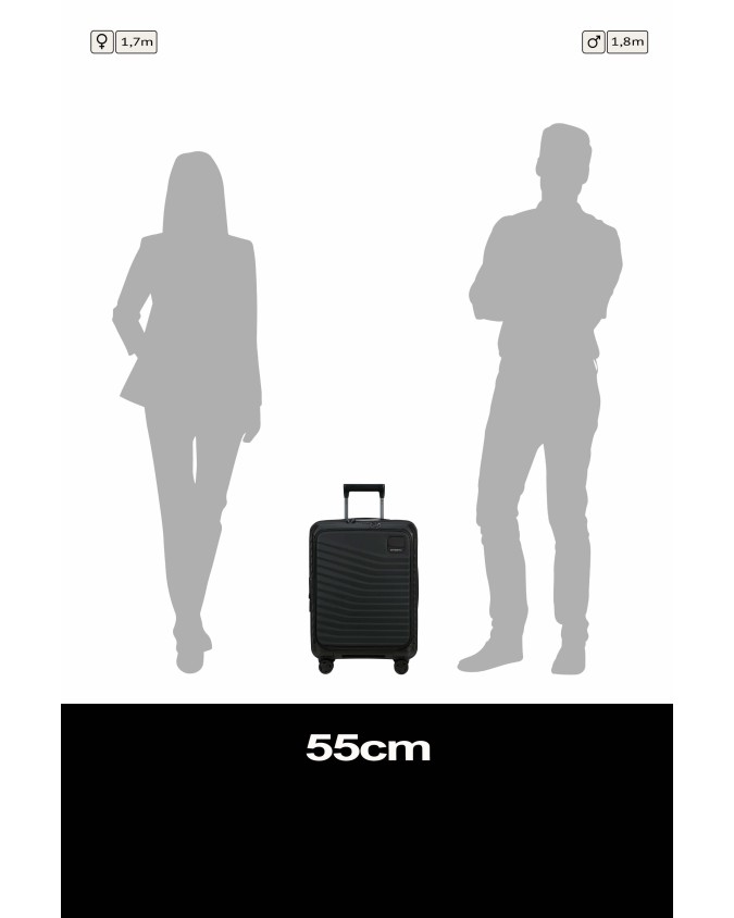  Samsonite - Trolley Rigido Cabina 55 cm in Polipropilene Easy