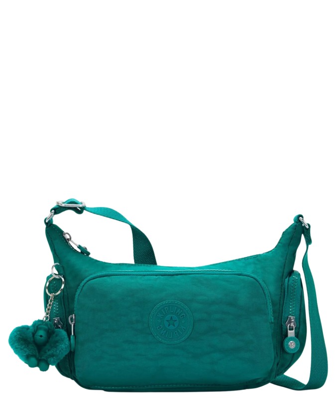  Kipling - Borsa a tracolla piccola in nylon riciclato Gabbette