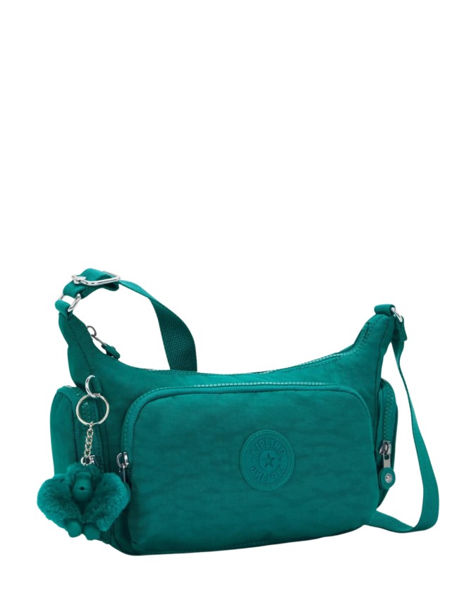  Kipling - Borsa a tracolla piccola in nylon riciclato Gabbette
