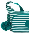 Kipling - Borsa a tracolla piccola in nylon riciclato stampa