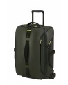  Samsonite - Borsone da Viaggio con Ruote in Tessuto Gommato