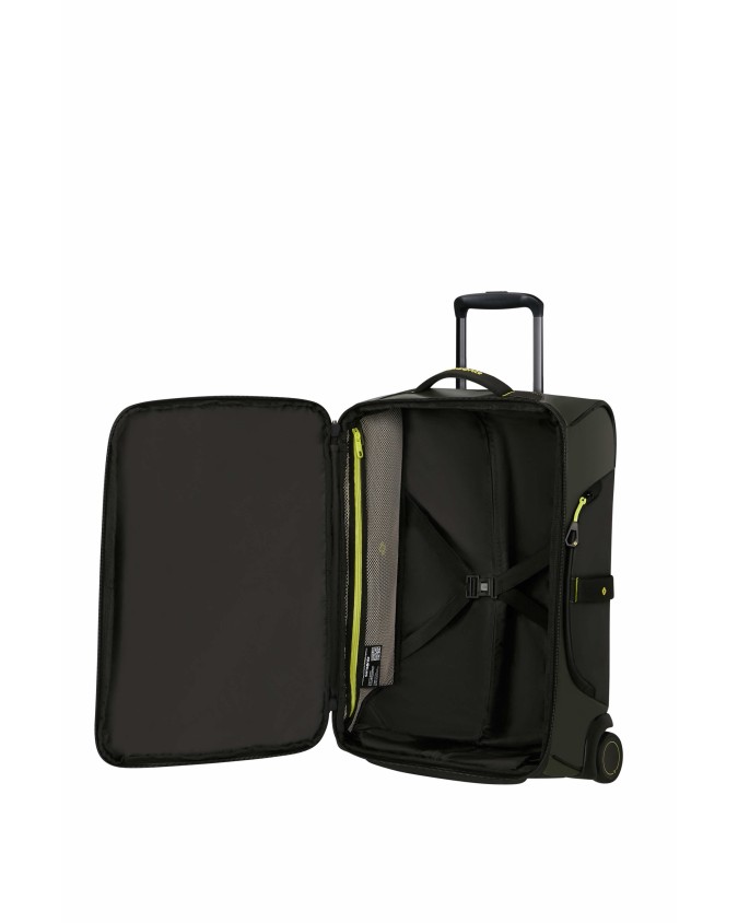  Samsonite - Borsone da Viaggio con Ruote in Tessuto Gommato
