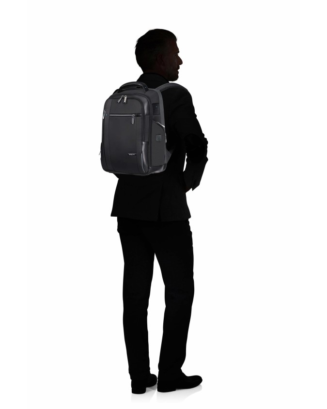  Samsonite - Zaino Porta Pc 14'' in Tessuto Tecnico con Tasca