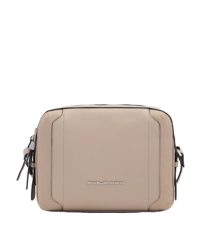  Piquadro - Borsa a tracolla donna camera case in pelle e