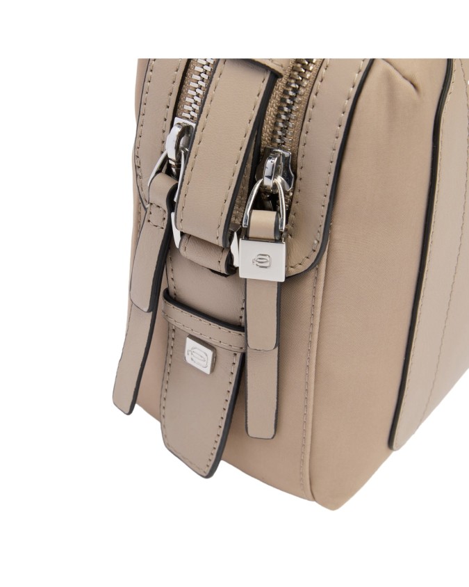  Piquadro - Borsa a tracolla donna camera case in pelle e