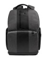  Piquadro - Zaino iconico all-tech in pelle e tessuto Bagmotic