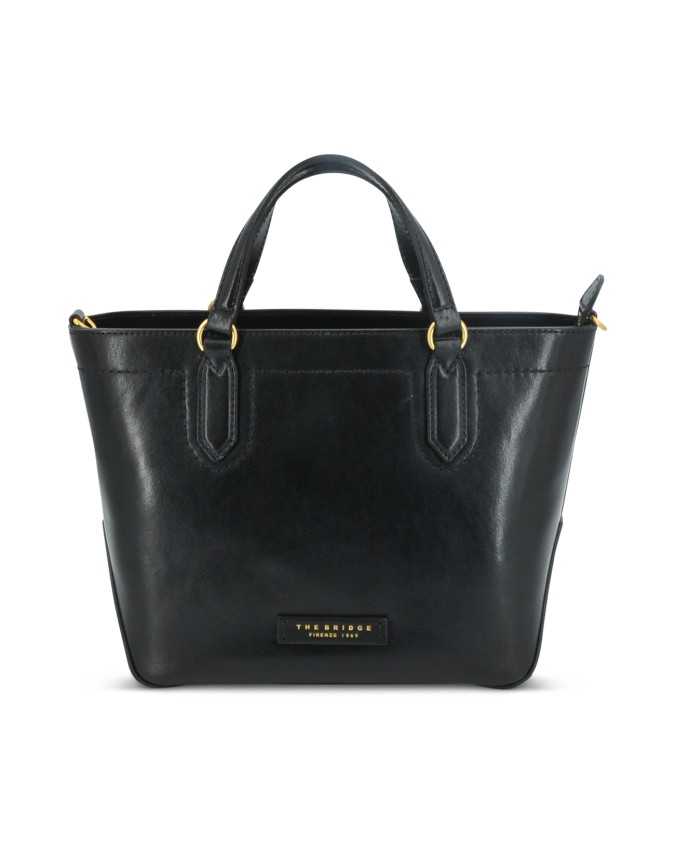  The Bridge - Borsa a mano in pelle con tracolla removibile