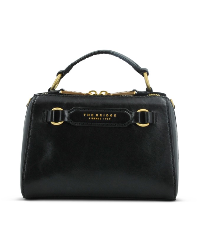  The Bridge - Borsa a mano piccola in pelle con tracolla