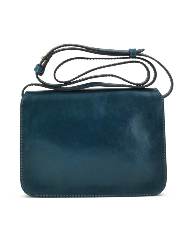  The Bridge - Borsa a tracolla in pelle con patta Lucrezia