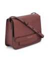  The Bridge - Borsa a tracolla in pelle con patta Lucrezia