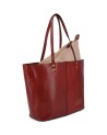 The Bridge - Borsa shopper in pelle con doppio manico Lisa