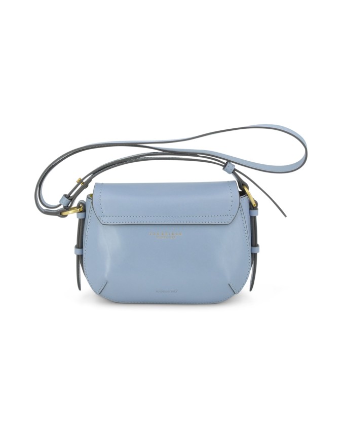  The Bridge - Borsa a tracolla in pelle con patta Federica