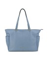  The Bridge - Borsa in pelle shopper con tasche laterali Letizia