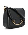  The Bridge - Borsa a tracolla in pelle con patta Luce
