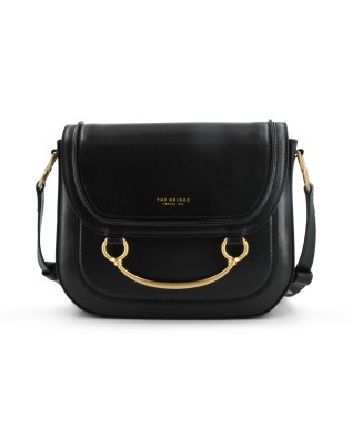  The Bridge - Borsa a tracolla in pelle con patta Luce