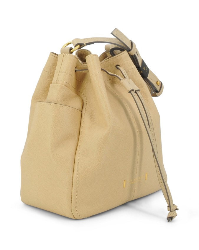  The Bridge - Borsa secchiello in pelle con tracolla Letizia