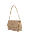  Atelier du Sac - Borsa a spalla in tessuto jacquard con patta