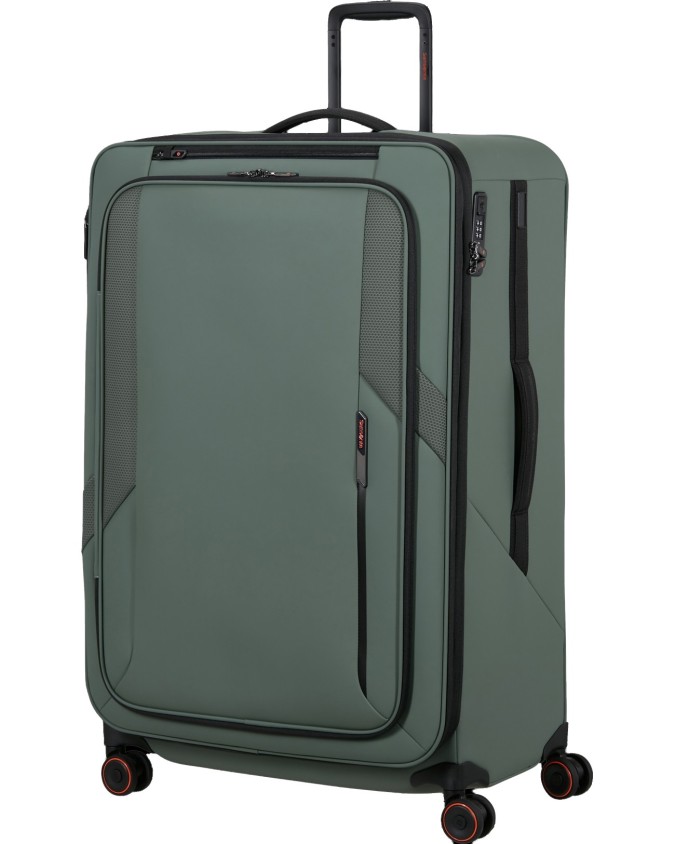  Samsonite - Trolley XL 84 cm espandibile in poliestere 4 Ruote