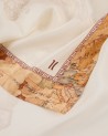  Alviero Martini Prima Classe - Foulard in seta Geo White Mix