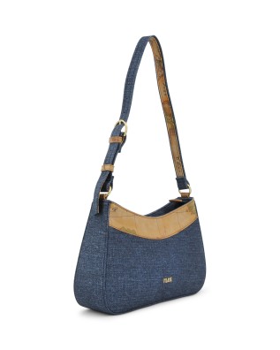  Alviero Martini Prima Classe - Borsa Sottospalla in Tessuto 2