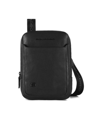 Piquadro - Borsello per iPad® mini  in pelle Black Square