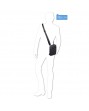 Piquadro - Borsello per iPad® mini  in pelle Black Square