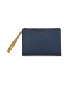  Alviero Martini Prima Classe - Clutch con Polsiera in Tessuto