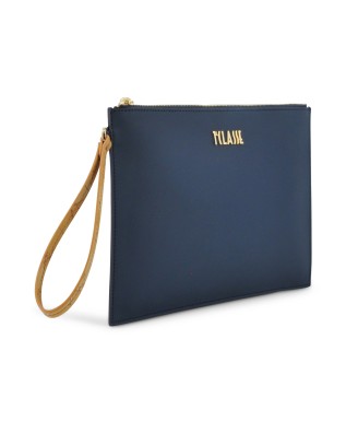  Alviero Martini Prima Classe - Clutch con Polsiera in Tessuto 2
