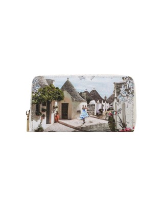  Ynot - Portafoglio Donna in ecopelle zip around Yesbag