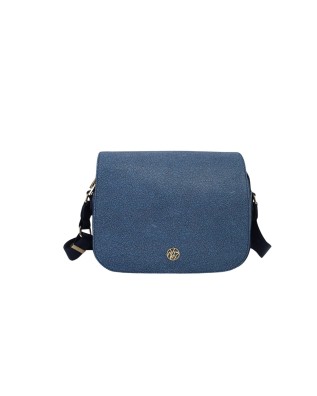  Ynot - Borsa a Tracolla Donna in poliuretano con patta Lux