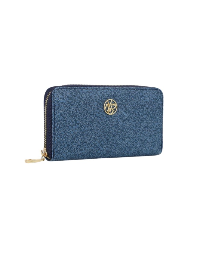  Ynot - Portafoglio Donna con zip around in poliuretano Lux