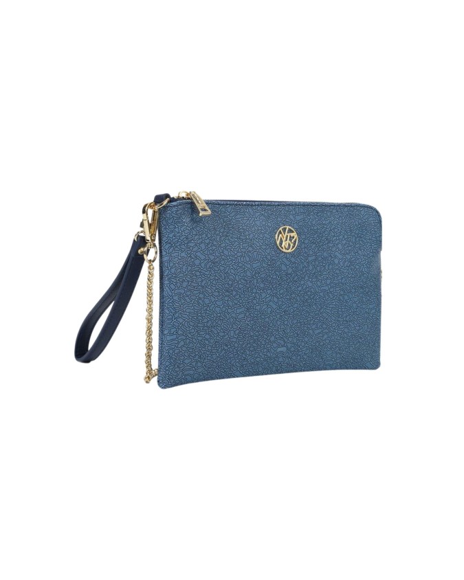  Ynot - Clutch Donna con tracolla e laccetto in poliuretano Lux