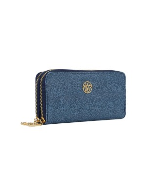  Ynot - Portafoglio Donna con doppia zip in poliuretano Lux 2