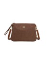  Ynot - Borsa Donna con tre comparti interni in tessuto Cloud