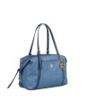  Ynot - Borsa Donna Boston in tessuto ed ecopelle Cloud